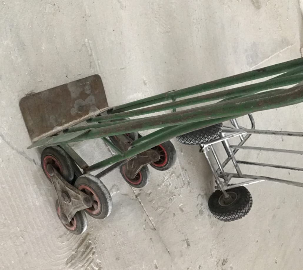Treppenkarre Modell 6 Räder eiern besser Treppenkarre Modell 6 Räder eiern besser